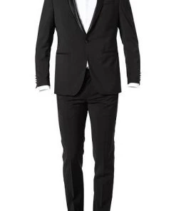 Pierre Cardin Anzug 41220+71738/850/94602/2000 Smoking, Modern Fit, Schurwolle Super110, Schwarz