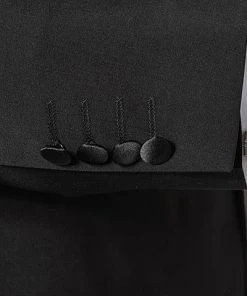 Pierre Cardin Anzug 41220+71738/850/94602/2000 Smoking, Modern Fit, Schurwolle Super110, Schwarz -Anzüge & Westen Verkäufe 349442 norm4