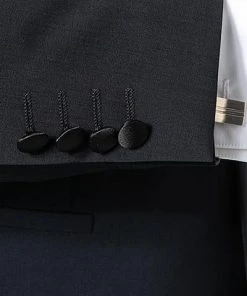 Pierre Cardin Anzug 41220+71738/850/94602/3000 Smoking, Modern Fit, Schurwolle Super110, Marine -Anzüge & Westen Verkäufe 349444 norm4