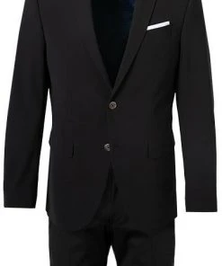 Pierre Cardin Anzug 42256+72437/810/94470/2000 Modern Fit, Mikrofaser wasserabweisend, Schwarz -Anzüge & Westen Verkäufe 349449 norm2