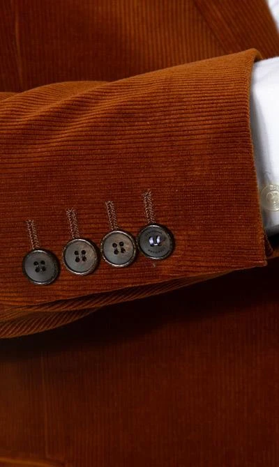 Strellson Anzug Alzer/Luc 30024162+30024163/823 Anzug Alzer-Luc, Slim Fit, Cord, Rostbraun 6 Strellson Anzug Alzer/Luc 30024162+30024163/823 Anzug Alzer-Luc, Slim Fit, Cord, Rostbraun – Bild 4