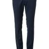 JOOP! Hose Gun 30024806/420 Extra Slim Fit, Schurwoll-Stretch, Dunkelblau meliert, Dunkelblau