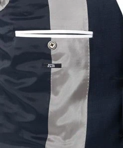 JOOP! Anzug Damon/Gun 30024804+30024806/420 Anzug Damon-Gun, Extra Slim Fit, Schurwoll-Stretch, Dunkelblau meliert, Dunkelblau -Anzüge & Westen Verkäufe 353003 norm6