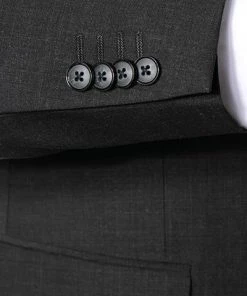 Pierre Cardin Anzug 52253+72240/810/14001/2100 Regular Fit, Schurwoll-Stretch Futureflex, Anthrazit meliert, Anthrazit -Anzüge & Westen Verkäufe 353104 norm4