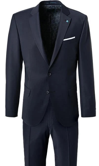 Pierre Cardin Anzug 52253+72240/810/14001/3010 Regular Fit, Schurwoll-Stretch Futureflex, Nachtblau , Nachtblau 5 Pierre Cardin Anzug 52253+72240/810/14001/3010 Regular Fit, Schurwoll-Stretch Futureflex, Nachtblau , Nachtblau – Bild 3