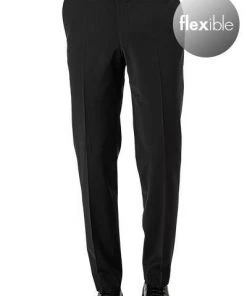 Pierre Cardin Hose Dupont 72240/810/14001/2000 Regular Fit, Schurwoll-Stretch Futureflex, Schwarz -Anzüge & Westen Verkäufe 353122 norm