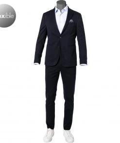 Pierre Cardin Anzug 42285+72534/810/14300/3000 Jersey, Marine