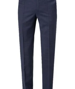 EDUARD DRESSLER Hose Jim 00540/3B35/45 Schurwolle Super110, Dunkelblau -Anzüge & Westen Verkäufe 353203 norm2