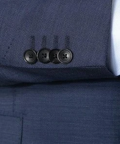 EDUARD DRESSLER Anzug Sean/Jim 00540/5B31+3B35/45 Shaped Fit, Schurwolle Super110, Dunkelblau -Anzüge & Westen Verkäufe 353205 norm4