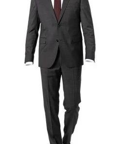 EDUARD DRESSLER Anzug Sean/Jim 00540/5B31+3B35/24 Shaped Fit, Schurwolle Super110, Anthrazit