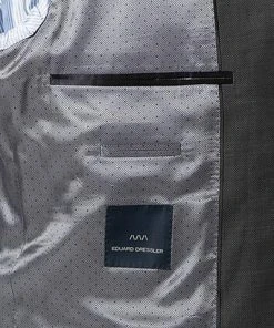 EDUARD DRESSLER Anzug Sean/Jim 00540/5B31+3B35/24 Shaped Fit, Schurwolle Super110, Anthrazit -Anzüge & Westen Verkäufe 353206 norm6