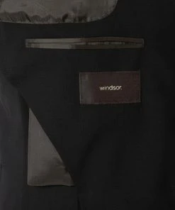 Windsor Anzug Garon/Santio 30021716+30021717/001 Anzug Garon-Santio, Shaped Fit, Schurwoll-Stretch, Schwarz -Anzüge & Westen Verkäufe 353274 norm6