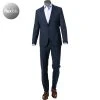 Windsor Anzug Garon/Santio 30021716+30021717/410 Anzug Garon-Santio, Shaped Fit, Schurwoll-Stretch, Dunkelbau meliert, Dunkelblau -Anzüge & Westen Verkäufe 353279 master