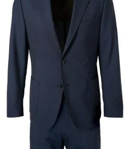 Windsor Anzug Garon/Santio 30021716+30021717/410 Anzug Garon-Santio, Shaped Fit, Schurwoll-Stretch, Dunkelbau meliert, Dunkelblau -Anzüge & Westen Verkäufe 353279 norm2