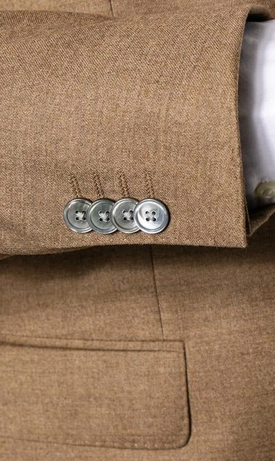 BOSS Anzug Hartlay-Giro 50438515+510/262 Slim Fit, Schurwoll-Stretch, Beige meliert, Beige 7 BOSS Anzug Hartlay-Giro 50438515+510/262 Slim Fit, Schurwoll-Stretch, Beige meliert, Beige – Bild 5