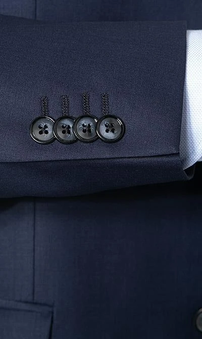 Pierre Cardin Anzug 52253+72240/810/14001/3150 Regular Fit, Schurwoll-Stretch Futureflex, Marine 7 Pierre Cardin Anzug 52253+72240/810/14001/3150 Regular Fit, Schurwoll-Stretch Futureflex, Marine – Bild 5