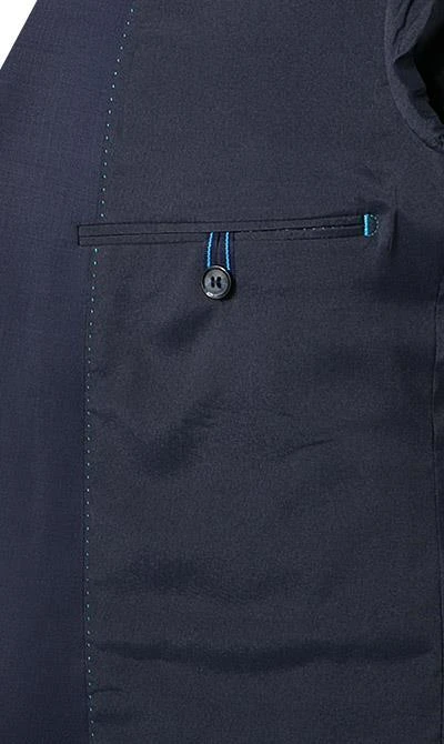 Pierre Cardin Anzug 52253+72240/810/14001/3150 Regular Fit, Schurwoll-Stretch Futureflex, Marine 8 Pierre Cardin Anzug 52253+72240/810/14001/3150 Regular Fit, Schurwoll-Stretch Futureflex, Marine – Bild 6
