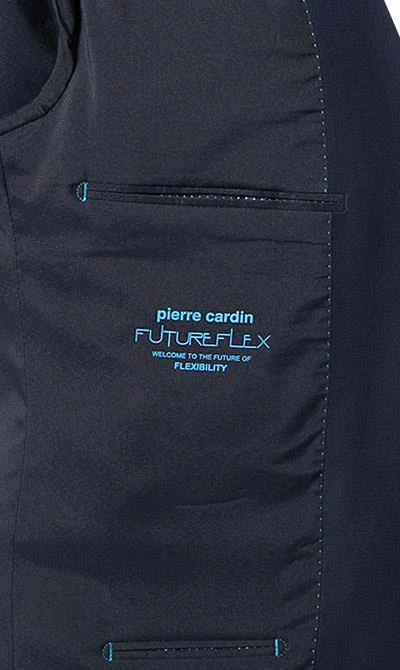 Pierre Cardin Anzug 52253+72240/810/14001/3150 Regular Fit, Schurwoll-Stretch Futureflex, Marine 9 Pierre Cardin Anzug 52253+72240/810/14001/3150 Regular Fit, Schurwoll-Stretch Futureflex, Marine – Bild 7