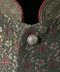 Schneiders Trachtenweste Henri 327/2102/6162 Mikrofaser-Baumwolle, Oliv gemustert, Oliv -Anzüge & Westen Verkäufe 354572 norm3