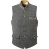 Schneiders Trachtenweste Pierre 330/1296/5831 Wolle, Anthrazit meliert, Anthrazit -Anzüge & Westen Verkäufe 354578 norm