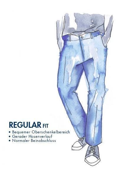 HILTL Hose Piacenza 42053/34600/48 Regular Fit, Schurwolle, Dunkelblau meliert 6 HILTL Hose Piacenza 42053/34600/48 Regular Fit, Schurwolle, Dunkelblau meliert – Bild 4