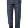 HILTL Hose Milano-U 42053/33802/48 Hose Milano U, Classic Fit, Flanell, Dunkelblau meliert, Dunkelblau