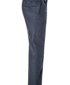 HILTL Hose Milano-U 42053/33802/48 Hose Milano U, Classic Fit, Flanell, Dunkelblau meliert, Dunkelblau -Anzüge & Westen Verkäufe 355075 norm3