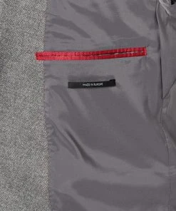 CINQUE Anzug 2243+2632+2157-5166/93 Anzug mit Weste, Slim Fit, Flanell-Stretch, Mittelgrau meliert, Mittelgrau -Anzüge & Westen Verkäufe 355403 norm6