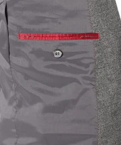 CINQUE Anzug 2243+2632+2157-5166/93 Anzug mit Weste, Slim Fit, Flanell-Stretch, Mittelgrau meliert, Mittelgrau -Anzüge & Westen Verkäufe 355403 norm7