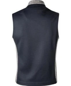 Pierre Cardin Weste Gui 97346/000/15409/7700 Wolle, Taupe kariert, Taupe -Anzüge & Westen Verkäufe 356073 norm2