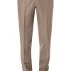 HILTL Hose Piacenza 42053/34600/74 Regular Fit, Schurwolle, Haselnussbraun meliert, Haselnuss
