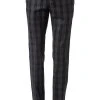JOOP! Hose Hank 30023456/405 Slim Fit, Woll-Stretch, Anthrazit kariert , Anthrazit