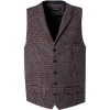 ROY ROBSON Weste 005035591708300/G230 Schurwolle, Braun gemustert, Braun -Anzüge & Westen Verkäufe 357742 norm