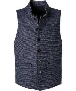 ROY ROBSON Weste 005035781785800/A410 Schurwolle, Navy gemustert, Navy