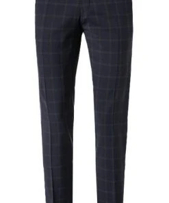 CG Anzug Ian SV/Ike 90-149S3/423722+433093/63 Super Slim Fit, Wolle, Dunkelblau kariert, Dunkelblau -Anzüge & Westen Verkäufe 357748 norm7