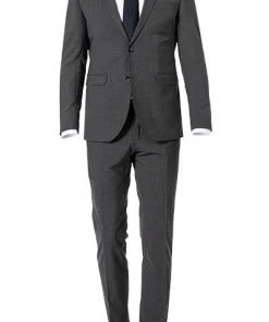 CG Anzug Caden SV/Cedric 90-148S0/423812+433063/82 Slim Fit, Wolle, Dunkelgrau