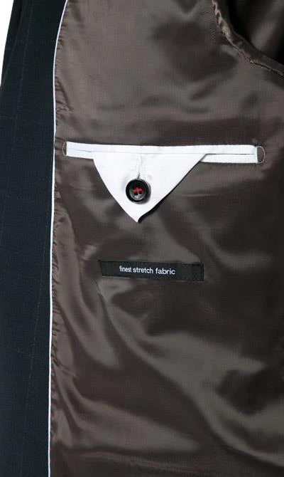 Strellson Anzug Allen/Mercer 30025247+8/401 Anzug Allen-Mercer, Slim Fit, Schurwoll-Stretch, Dunkelblau kariert, Dunkelblau 7 Strellson Anzug Allen/Mercer 30025247+8/401 Anzug Allen-Mercer, Slim Fit, Schurwoll-Stretch, Dunkelblau kariert, Dunkelblau – Bild 5