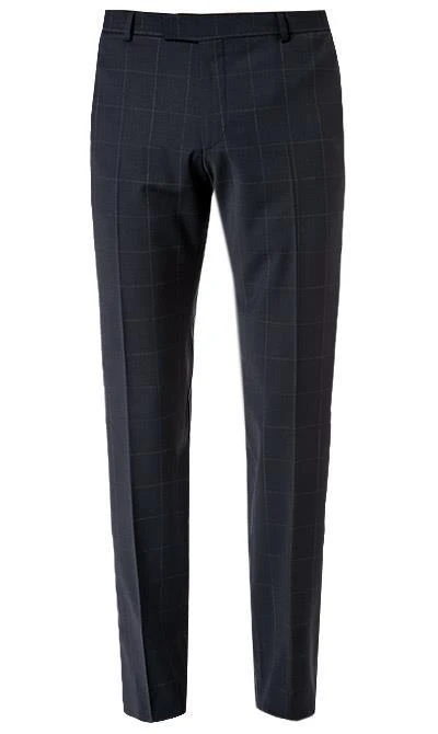 Strellson Anzug Allen/Mercer 30025247+8/401 Anzug Allen-Mercer, Slim Fit, Schurwoll-Stretch, Dunkelblau kariert, Dunkelblau 9 Strellson Anzug Allen/Mercer 30025247+8/401 Anzug Allen-Mercer, Slim Fit, Schurwoll-Stretch, Dunkelblau kariert, Dunkelblau – Bild 7