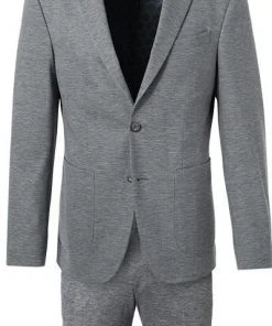 Pierre Cardin Anzug 42285+72534/810/14300/2600 Jersey, Silbergrau meliert, Silbergrau -Anzüge & Westen Verkäufe 358526 norm2