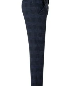 Pierre Cardin Hose Rick 72534/810/14269/3200 Modern Fit, Mikrofaser, Blau kariert, Blau -Anzüge & Westen Verkäufe 358528 norm3