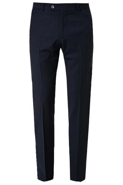 Daniel Hechter Hose 40354/100120/690 Regular Fit, Schurwolle, Nachtblau 4 Daniel Hechter Hose 40354/100120/690 Regular Fit, Schurwolle, Nachtblau – Bild 2