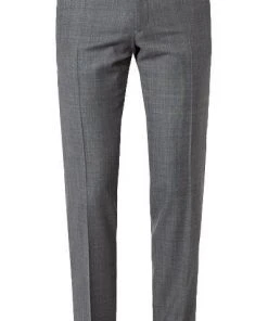 Carl Gross Anzug 90-0S0/325062+339593/81 Modern Fit, Schurwolle Super110, Grau meliert, Grau -Anzüge & Westen Verkäufe 359278 norm7