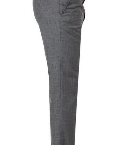 Carl Gross Anzug 90-0S0/325062+339593/81 Modern Fit, Schurwolle Super110, Grau meliert, Grau -Anzüge & Westen Verkäufe 359278 norm8