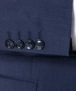 bugatti Anzug 99801/793000+788300+780200/380 Anzug mit Weste, Modern Fit, Merinowolle, Nachtblau -Anzüge & Westen Verkäufe 359307 norm5