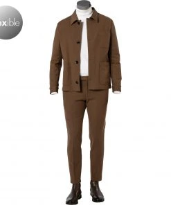 Strellson Anzug Dean-Kynd 30024215+169/214 Baumwoll-Stretch, Khaki