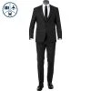 Carl Gross Anzug 00-071S0/147921+24/83 Modern Fit, Woll-Stretch, Graphit meliert, Graphit