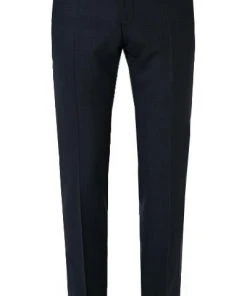 Carl Gross Anzug 00-071S0/147921+24/63 Modern Fit, Woll-Stretch, Dunkelblau meliert, Dunkelblau -Anzüge & Westen Verkäufe 359547 norm7