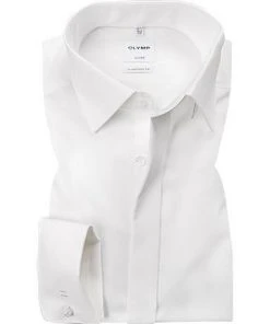 OLYMP Hemd Luxor Comfort Fit 0295/65/00 Popeline, Weiß