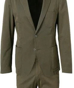 Strellson Anzug Adwyn/Till 30025771+69/310 Slim Fit, Baumwolle halbgefüttert, Olivgrün -Anzüge & Westen Verkäufe 360510 norm2