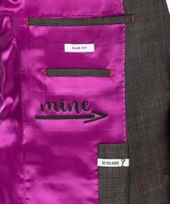 CG Anzug 90-146N0/424002+430013/72 Slim Fit, Schurwolle, Braun meliert , Braun -Anzüge & Westen Verkäufe 360559 norm6